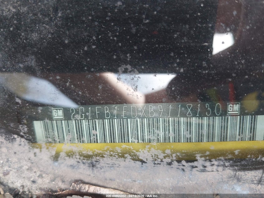 2011 Chevrolet Camaro 1Lt VIN: 2G1FB1EDXB9118130 Lot: 44865302