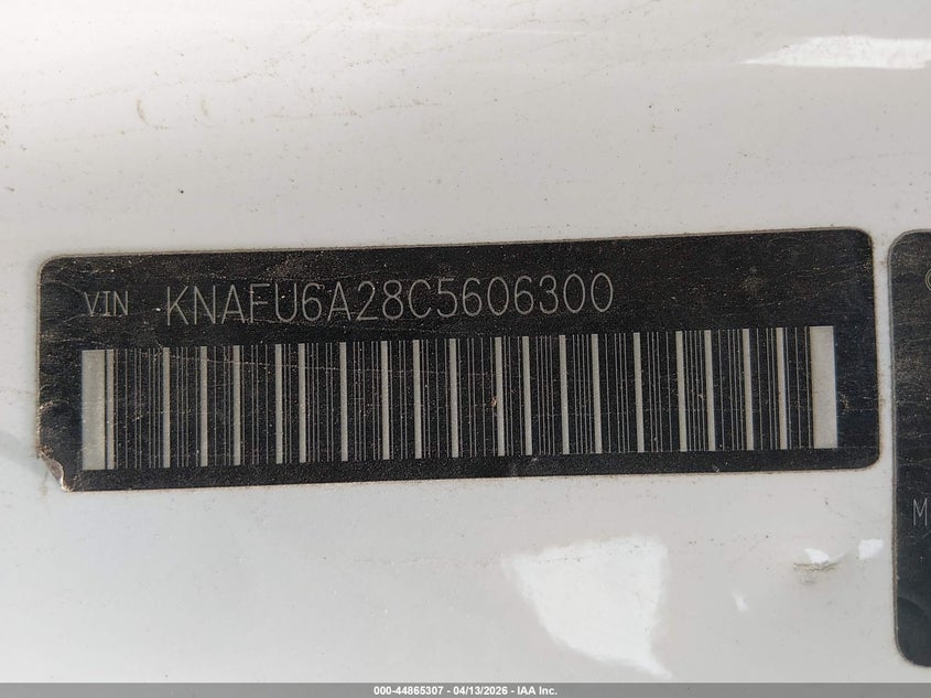 2012 Kia Forte Koup Ex VIN: KNAFU6A28C5606300 Lot: 44865307