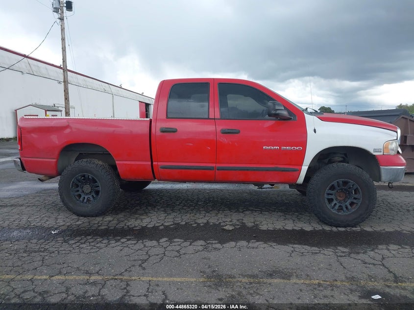 2004 Dodge Ram 2500 Slt/Laramie VIN: 1D7KU28D04J177587 Lot: 44865320