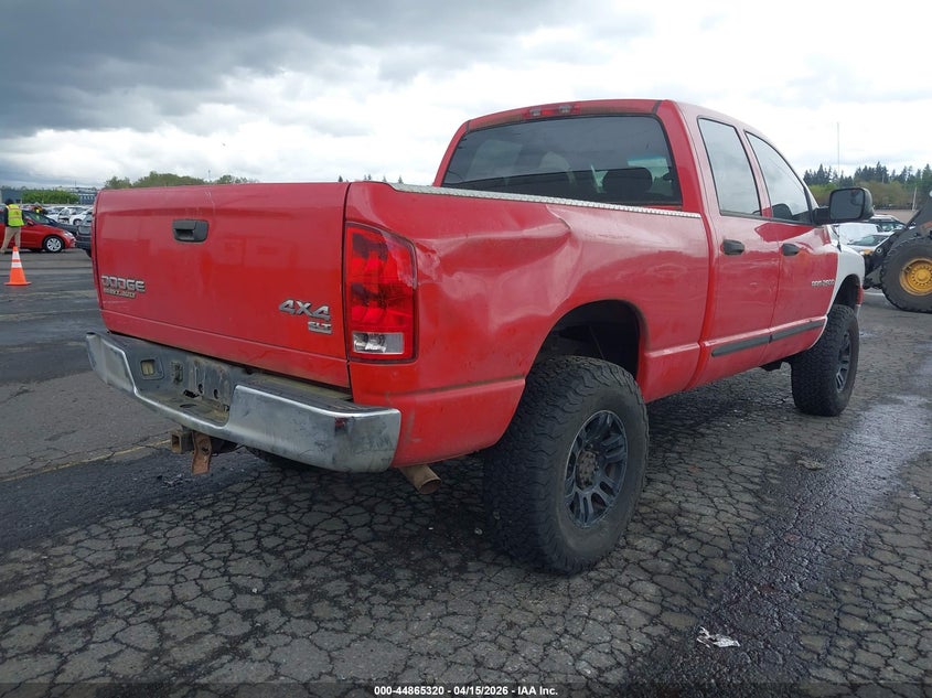 2004 Dodge Ram 2500 Slt/Laramie VIN: 1D7KU28D04J177587 Lot: 44865320