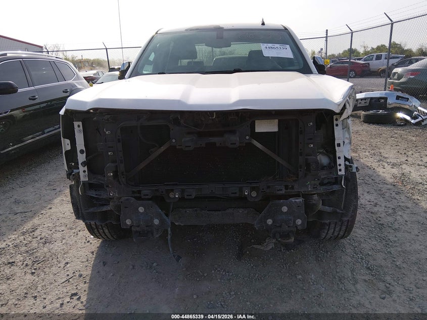 2014 Chevrolet Silverado 5.3 1500 1Lt cream Lot 111044865339 Vin 3GCUKREC7EG127480