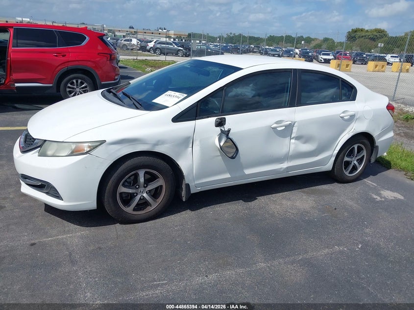 2015 Honda Civic 1.8 Se white Lot 111044865394 Vin 19XFB2F7XFE085126