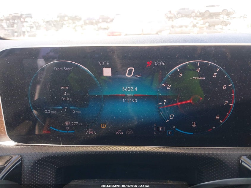 2019 Mercedes-Benz A 220 VIN: WDD3G4EB2KW012795 Lot: 44865420