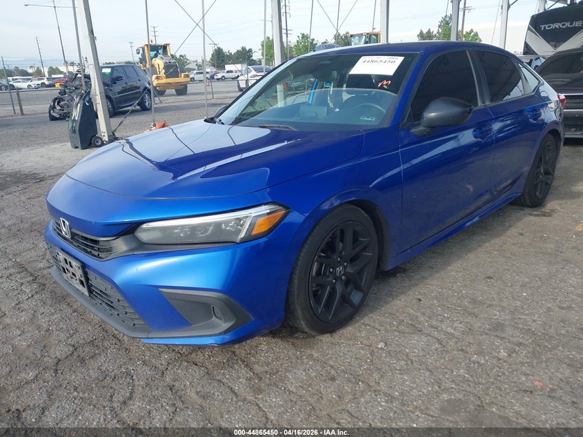 2022 HONDA CIVIC auction photo 2