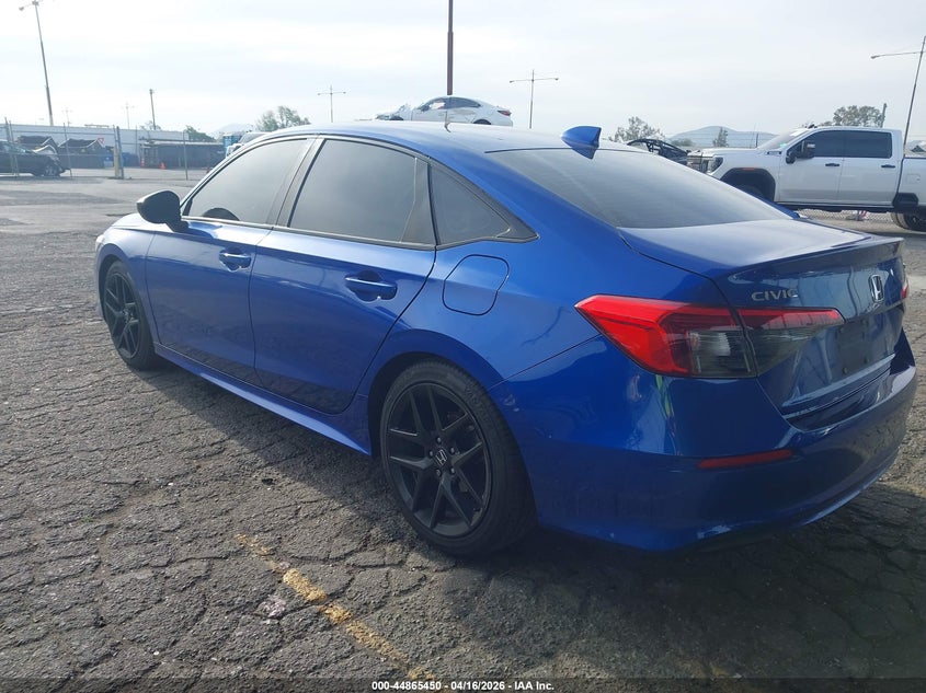 2022 HONDA CIVIC auction photo 3