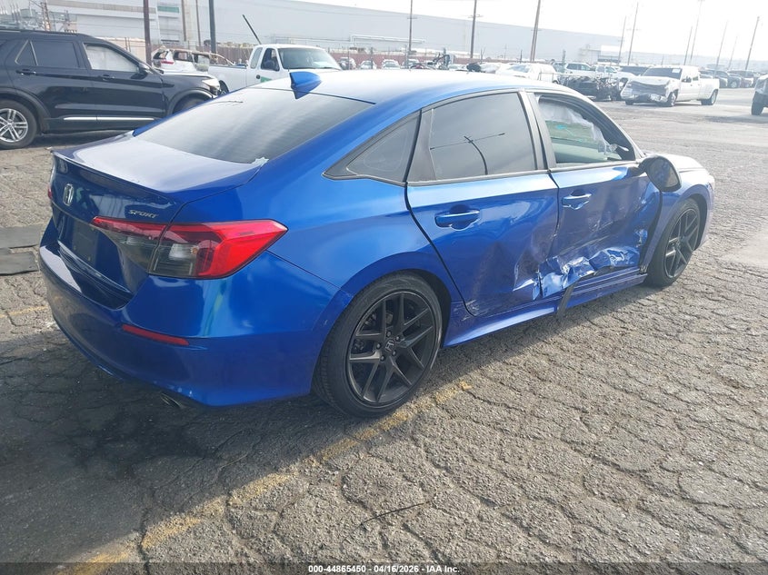 2022 HONDA CIVIC auction photo 4