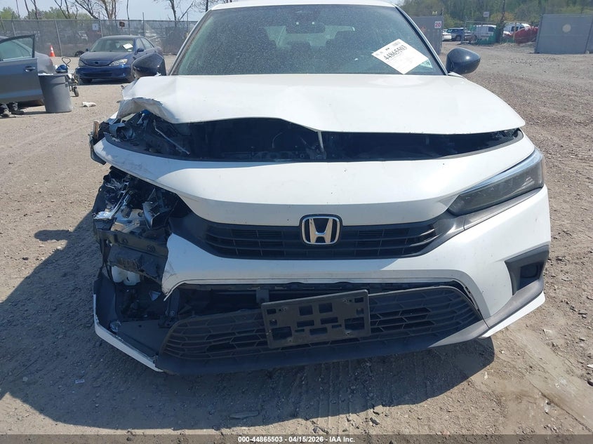 2023 Honda Civic 2.0 Sport white Lot 111044865503 Vin 2HGFE2F58PH518052