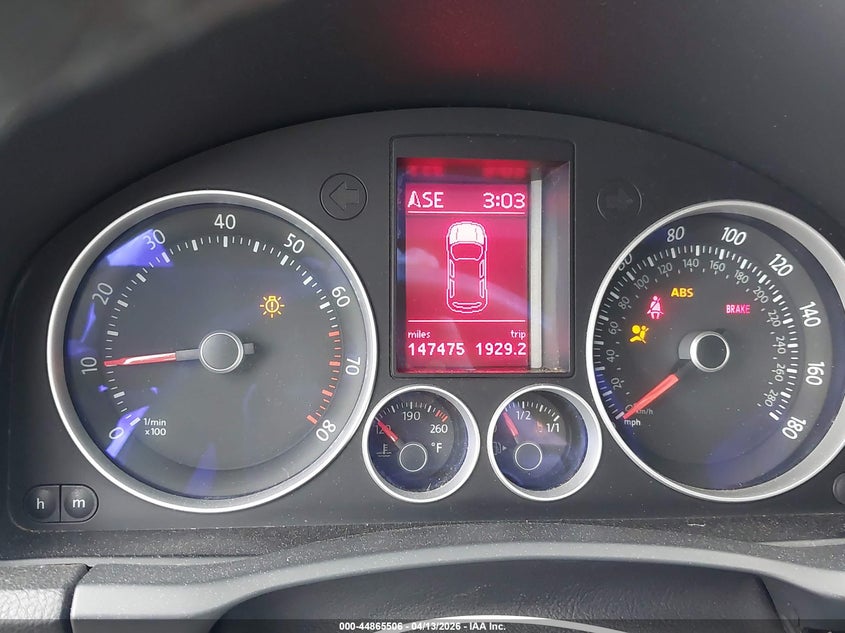 2009 Volkswagen Gti 2-Door VIN: WVWEV71K49W141776 Lot: 44865506