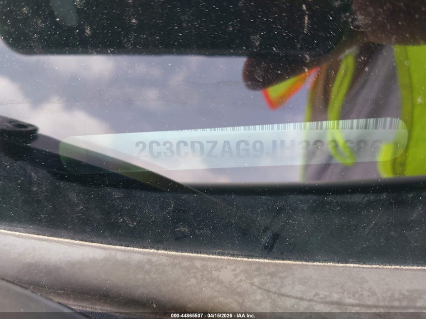 2018 Dodge Challenger Sxt Plus VIN: 2C3CDZAG9JH333686 Lot: 44865507