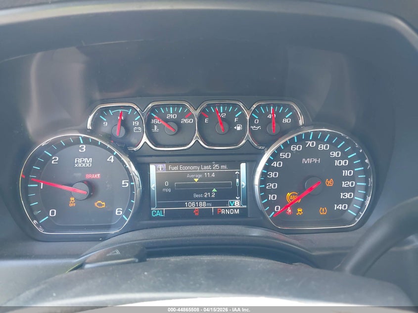 2015 Chevrolet Silverado 1500 1Lt VIN: 1GCRCREC9FZ153048 Lot: 44865508