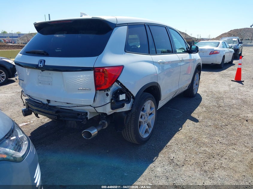 Vin: 5fnyf8h54sb009935, lot: 45362821, honda passport ex-l 20254