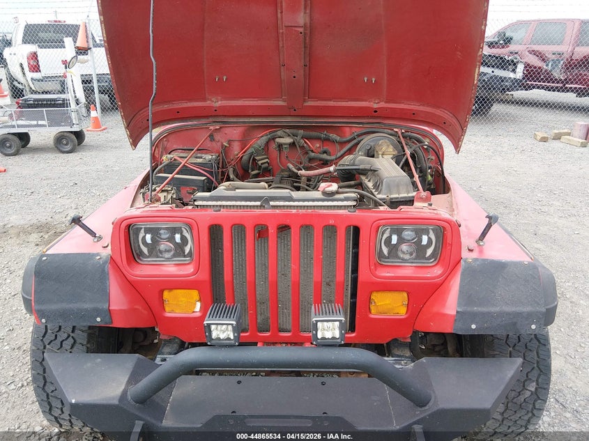 1994 Jeep Wrangler / Yj S VIN: 1J4FY19PXRP411798 Lot: 44865534