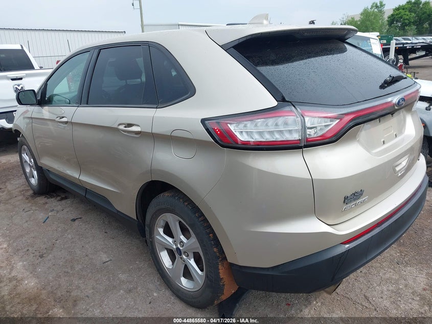 Vin: 2fmpk3g99hbc49000, lot: 45362891, ford edge se 20173
