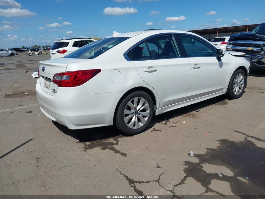 2017 SUBARU LEGACY 2.5I PREMIUM — Фото 4