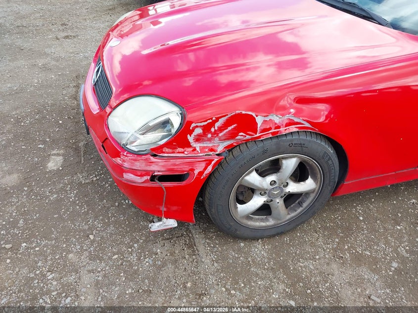 2001 Mercedes-Benz Slk 320 VIN: WDBKK65F81F207803 Lot: 44865647