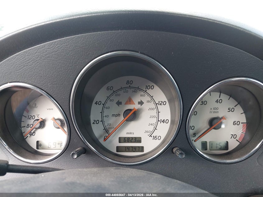 2001 Mercedes-Benz Slk 320 VIN: WDBKK65F81F207803 Lot: 44865647