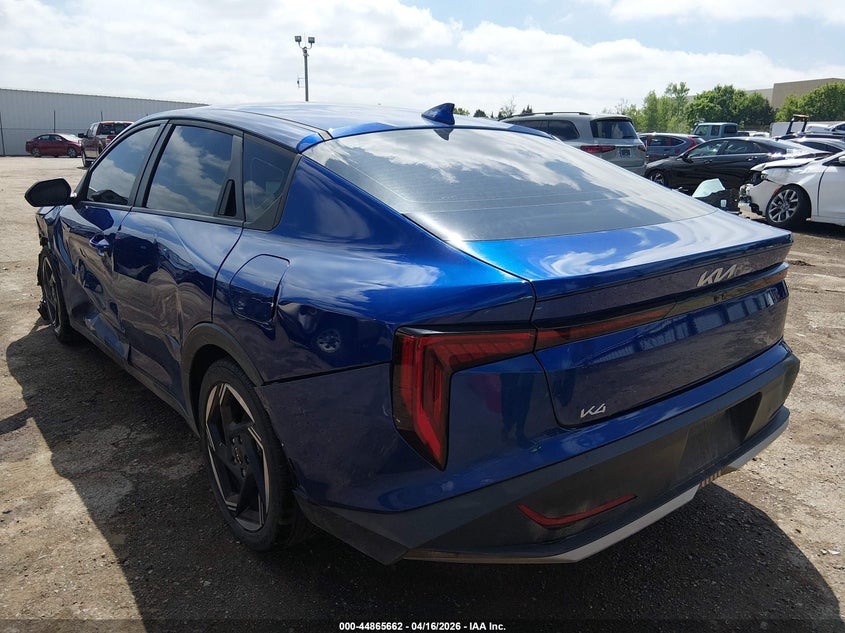 2025 Kia K4 2.0 Ex blue Lot 111044865662 Vin 3KPFU4DE2SE060464