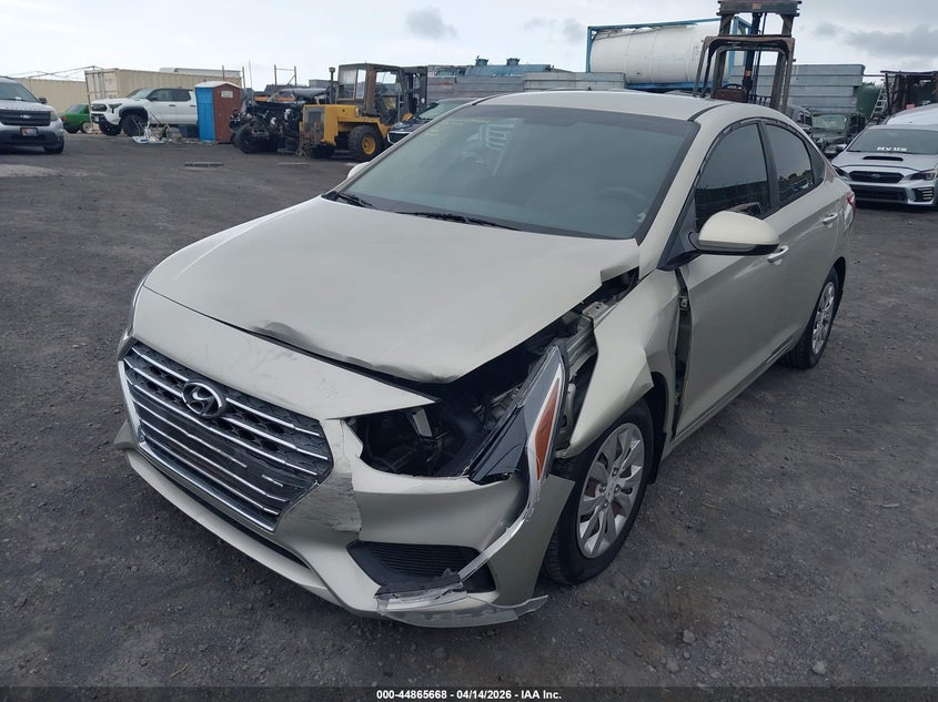 2019 Hyundai Accent 1.6 Se beige Lot 111044865668 Vin 3KPC24A31KE063688