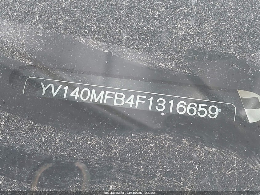 2015 Volvo S60 T5 Premier VIN: YV140MFB4F1316659 Lot: 44865673