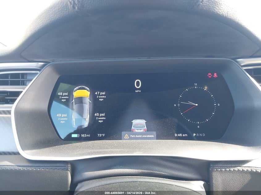 2014 Tesla Model S P85 VIN: 5YJSA1H18EFP60758 Lot: 44865691