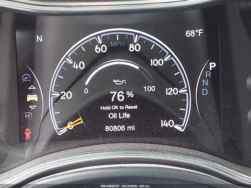 2020 Jeep Grand Cherokee Laredo E 4X2 VIN: 1C4RJEAG2LC393080 Lot: 44865707