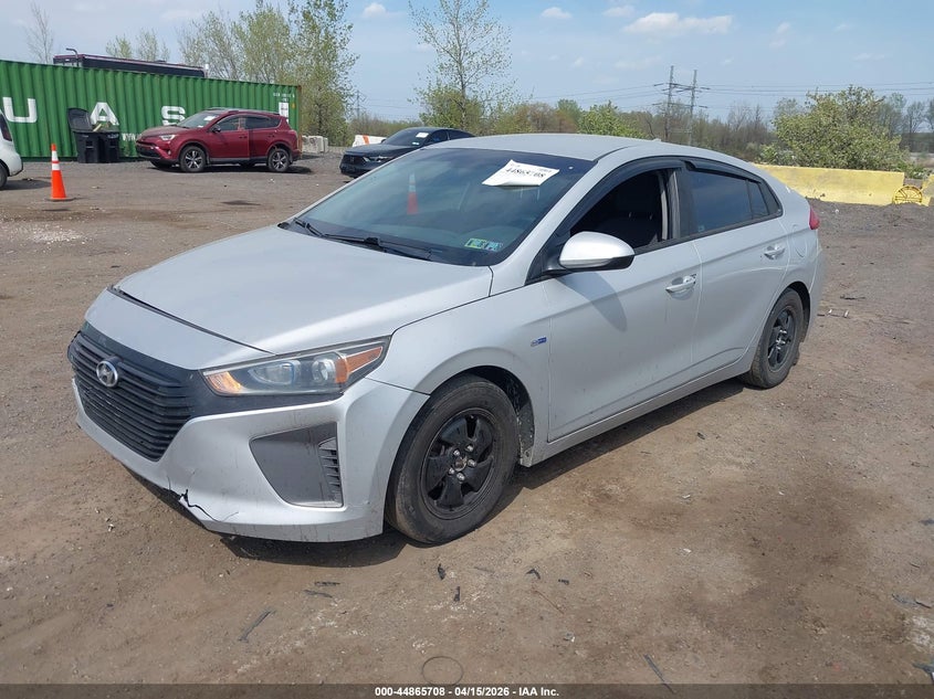 2017 Hyundai Ioniq Hybrid Blue