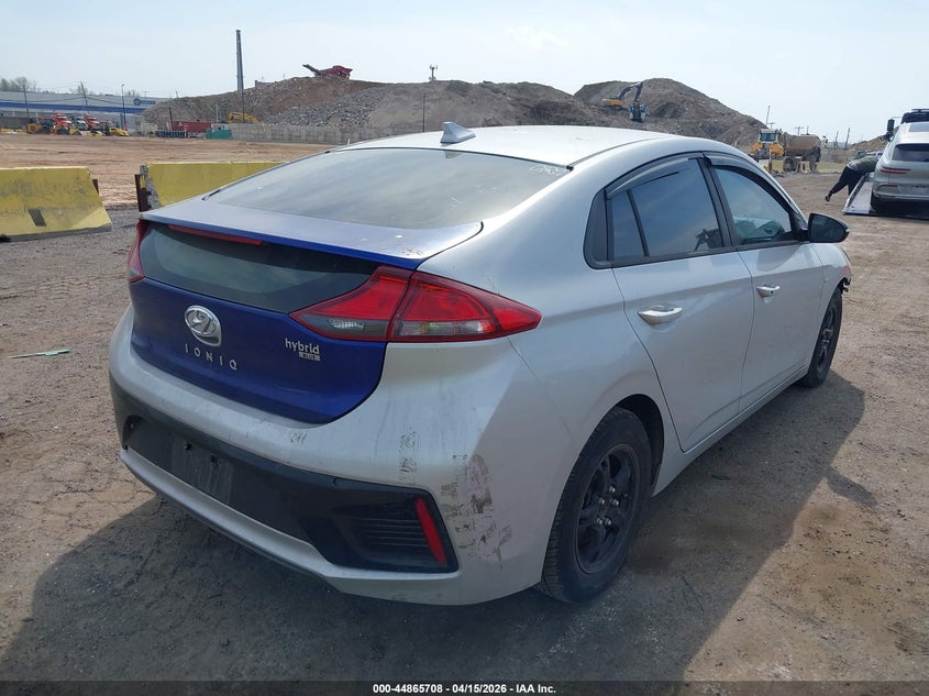 2017 Hyundai Ioniq Hybrid Blue
