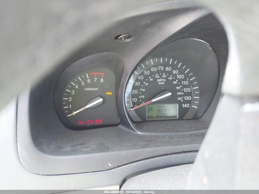 2008 Kia Spectra Ex VIN: KNAFE121285550917 Lot: 44865720