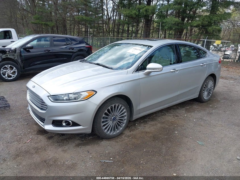 2015 Ford Fusion Titanium VIN: 3FA6P0D90FR172610 Lot: 44865758