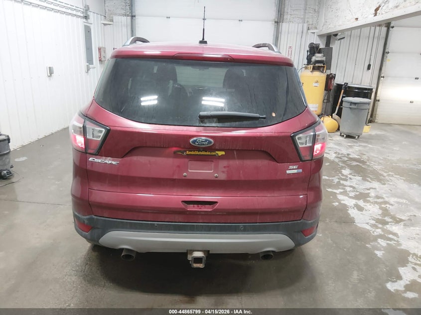 2017 Ford Escape 2.0 Se red Lot 111044865799 Vin 1FMCU9G91HUC51961