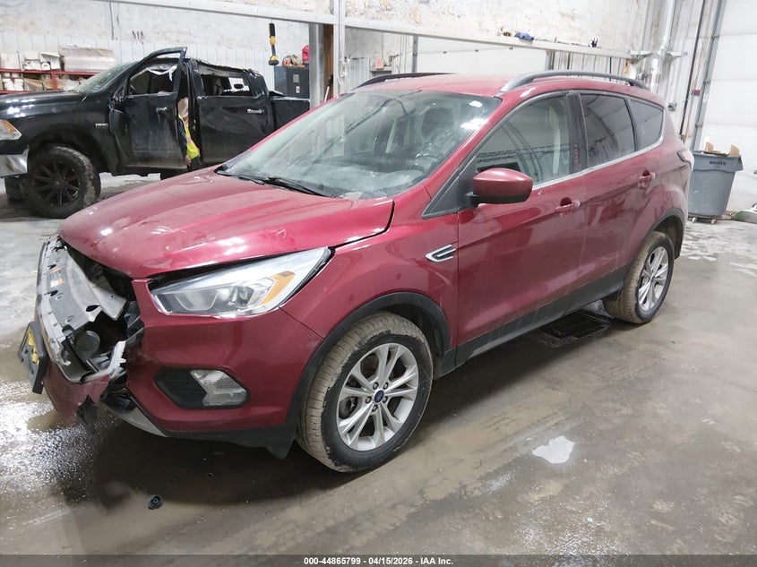 2017 Ford Escape 2.0 Se red Lot 111044865799 Vin 1FMCU9G91HUC51961