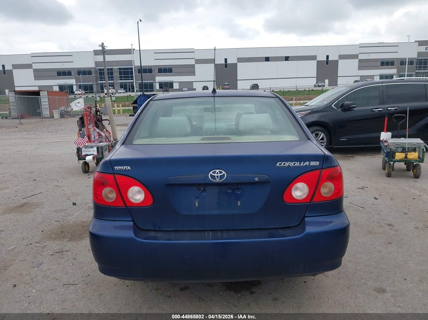 2006 Toyota Corolla Ce VIN: JTDBR32E960072073 Lot: 44865802
