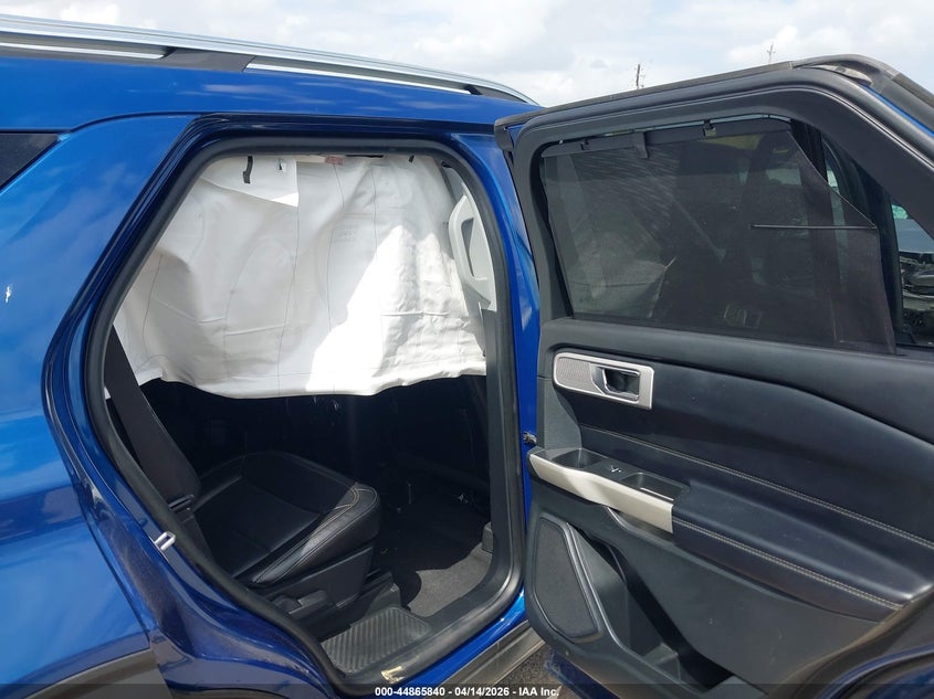 2021 Ford Explorer 2.3 Limited blue Lot 111044865840 Vin 1FMSK7FH0MGB03971