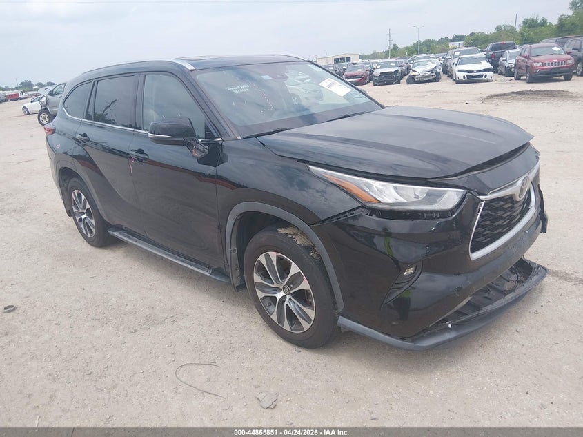Vin: 5tdgzrbh3ls521713, lot: 45363162, toyota highlander xle 2020 img_1