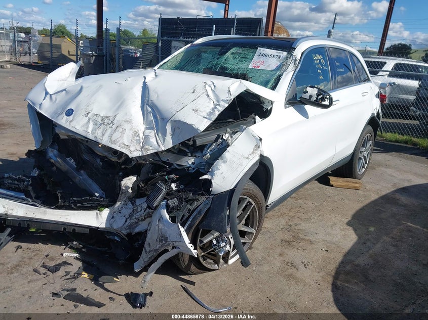 2017 Mercedes-Benz Glc 300 4matic WDC0G4KB1HF136187 photo 1