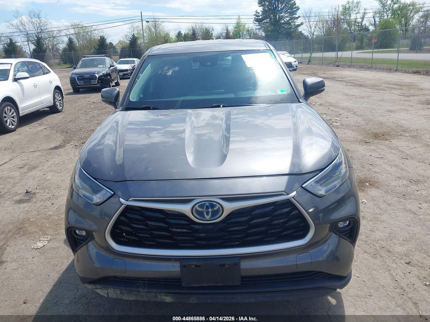 2021 Toyota Highlander Hybrid Le VIN: 5TDZARAH8MS508510 Lot: 44865886