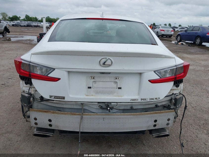 2016 Lexus Rc 300 VIN: JTHSM5BC5G5000539 Lot: 44865900