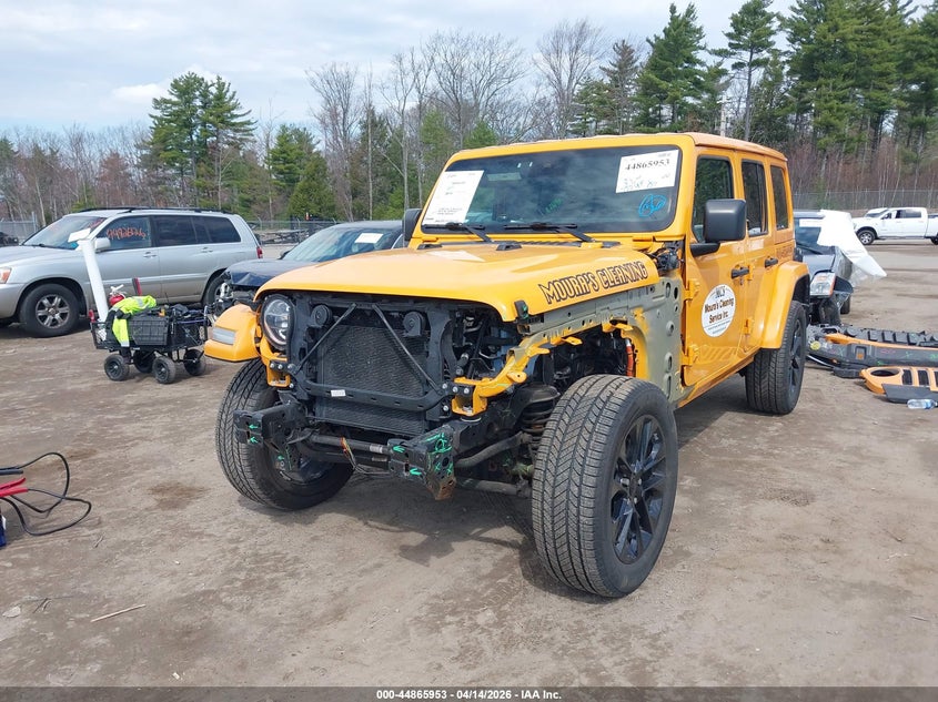 2021 Jeep Wrangler 4Xe Unlimited Sahara 4X4 VIN: 1C4JJXP63MW682640 Lot: 44865953