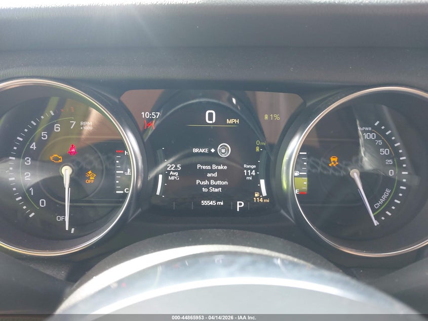 2021 Jeep Wrangler 4Xe Unlimited Sahara 4X4 VIN: 1C4JJXP63MW682640 Lot: 44865953