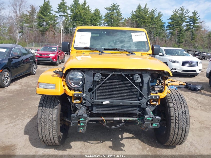 2021 Jeep Wrangler 4Xe Unlimited Sahara 4X4 VIN: 1C4JJXP63MW682640 Lot: 44865953