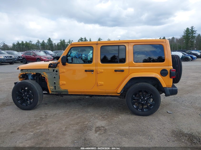 2021 Jeep Wrangler 4Xe Unlimited Sahara 4X4 VIN: 1C4JJXP63MW682640 Lot: 44865953