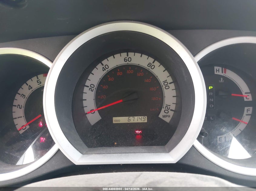 2014 Toyota Tacoma Base V6 VIN: 5TFUU4EN0EX107873 Lot: 44865955