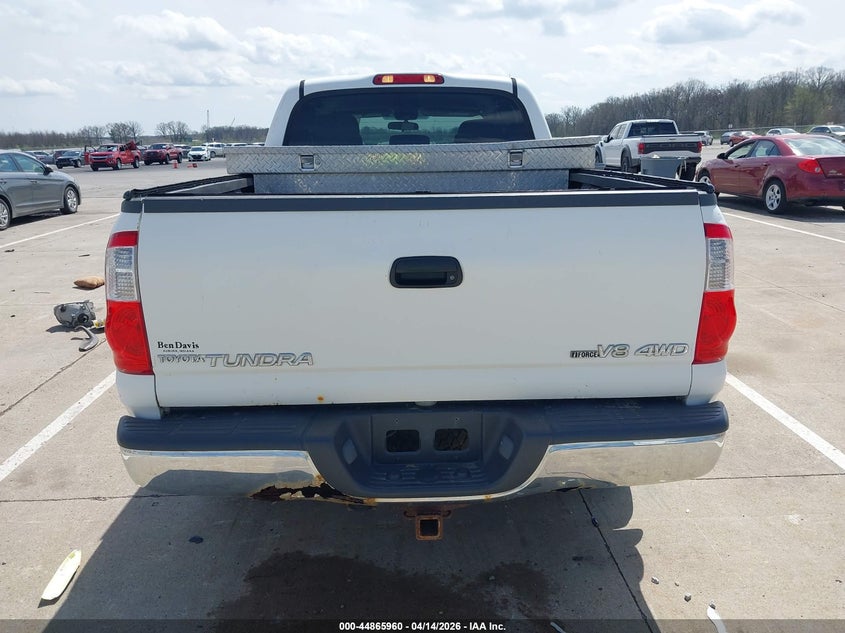 2006 Toyota Tundra Sr5 V8 VIN: 5TBDT44126S537163 Lot: 44865960