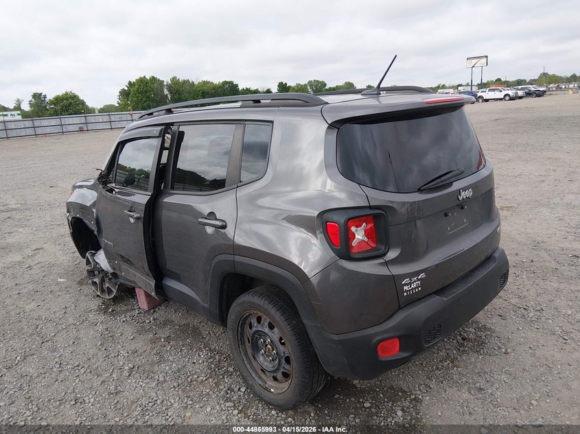 2017 Jeep Renegade 2.4 Latitude 4X4 grey Lot 111044865993 Vin ZACCJBBB9HPF95537