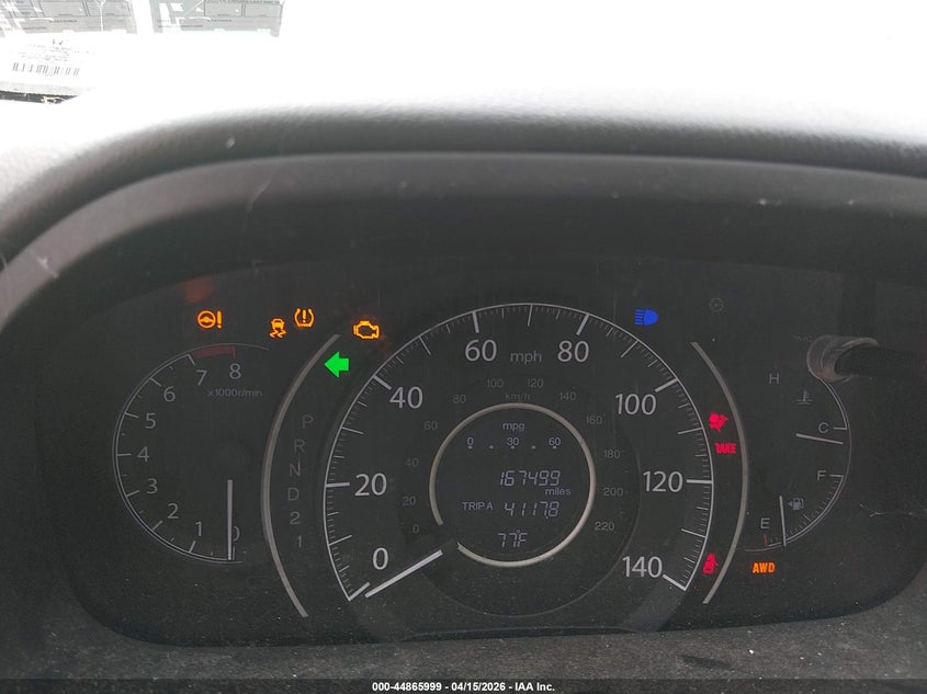 2014 Honda Cr-V Lx VIN: 2HKRM4H31EH604183 Lot: 44865999