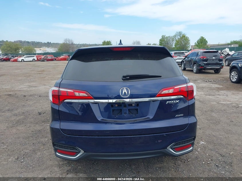 2018 Acura Rdx Technology Acurawatch Plus Packages/Technology Package VIN: 5J8TB4H56JL001847 Lot: 44866000