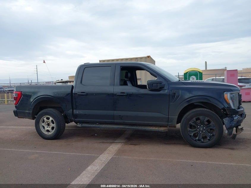 2022 Ford F-150 Lariat VIN: 1FTFW1E83NFB31344 Lot: 44866014