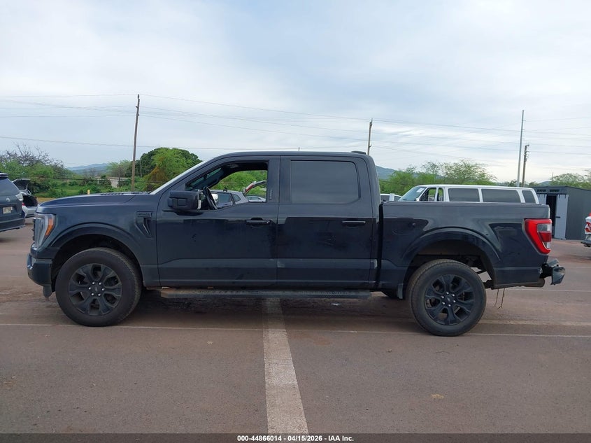 2022 Ford F-150 Lariat VIN: 1FTFW1E83NFB31344 Lot: 44866014