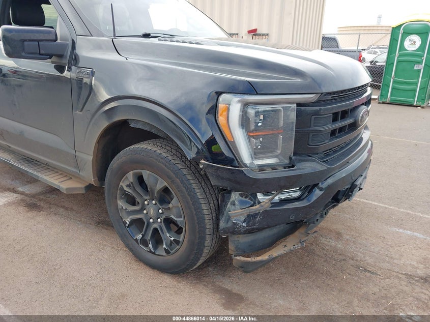 2022 Ford F-150 Lariat VIN: 1FTFW1E83NFB31344 Lot: 44866014
