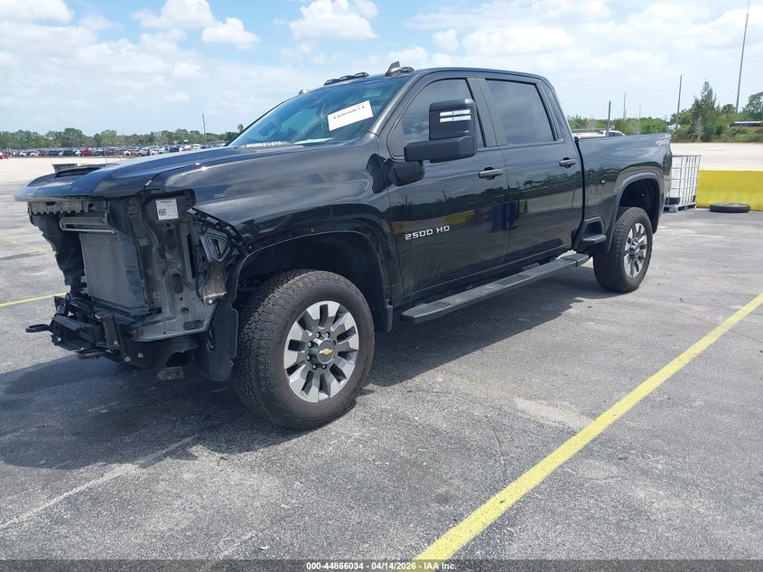 2024 Chevrolet Silverado 2500hd 4wd  Standard Bed Custom 2GC4YME70R1237497 photo 1